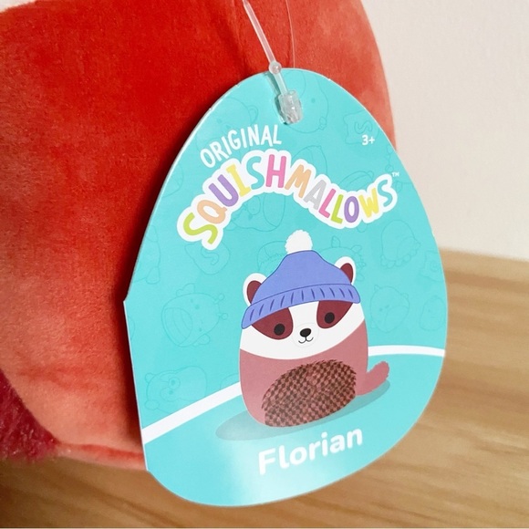 Squishmallow Florian the Badger 8 inch NWT - Picture 2 of 3